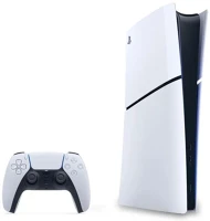 Sony 711719593348 Playstation 5 slim digital edition 1tb + fortnite kép
