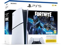 Sony PS711000045165 Playstation 5 slim disc edition 1tb + fortnite kép
