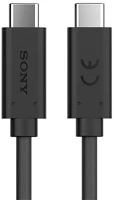 Sony UCB24 Adatkábel és töltő (type-c - type-c, 100cm, 100w, gyorstöltés támogatás) fekete