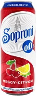 Soproni 5998818174462 Alkoholmentes sör, 0,5 l, dobozos,  