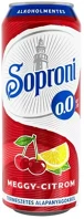 Soproni VEC30_01949 Alkoholmentes sör meggy-citrom 0,0% 500 ml drs kép