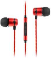 Soundmagic SM-E50C-02 E50c in-ear mikrofonos piros fülhallgató kép