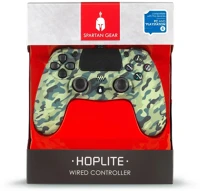 Spartan gear 2807576 Hoplite wired gamepad green camo (ps4) kép