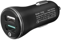 Spigen 000CG20643 Essential f27qc quick charge 3.0 autós töltő adapter, 2xusb, fekete kép