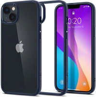 Spigen 125651 Apple iphone 14 plus, műanyag hátlap védőtok + szilikon keret kép