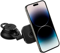 Spigen ACP04630 Onetap 3 dash/wind magnetic car mount (magfit) black kép