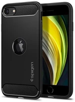 Spigen se 2022/2020 Spigen rugged armor apple iphone se 2022/2020 matte black tok, fekete