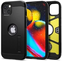 Spigen ACS03539 SPIGEN TOUGH ARMOR műanyag telefonvédő (szilikon keret, közepesen ütésálló, kitámasztó, logó kivágás) FEKETE kép
