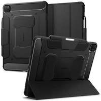 Spigen ACS07007 Ipad pro 13 (2024)  rugged armor pro tok álló aktív flip, ceruza tartó, fekete kép