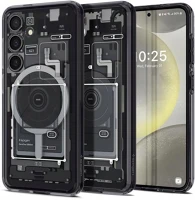 Spigen ACS07354 Samsung galaxy s24 sm-s921, műanyag hátlap védőtok + szilikon keret kép