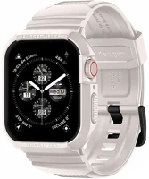 Spigen ACS07386 Rugged armor pro apple watch 9/8/7 (45mm) /se (2nd/1st gen)/6/5/4 (44mm)  tok, bézs kép