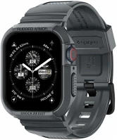 Spigen ACS07387 Rugged armor pro apple watch 9/8/7 (45mm) /se (2nd/1st gen)/6/5/4 (44mm)  tok, sötétszürke kép
