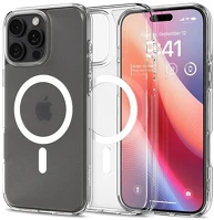 Spigen ACS08002 ultra hybrid mag műanyag telefonvédő ütésállóság, magsafe, átlátszó kép