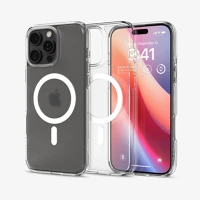 Spigen ACS08133 Ultra hybrid magsafe iphone 16 pro frost clear kép