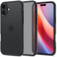 Spigen ACS08200 ultra hybrid műanyag telefonvédő ütésállóság, matt, fekete/átlátszó kép