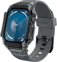 Spigen ACS08605 Apple watch 10 (46 mm), szilikon védőkeret, ütésálló, szíjjal kép