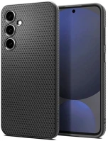 Spigen ACS08618 liquid air szilikon telefonvédő ütésállóság, rombusz, fekete kép