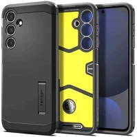 Spigen ACS08623 tough armor szilikon telefonvédő ütésállóság, kitámasztó, fekete kép