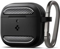 Spigen ACS08642 rugged armor szilikon tok ütésállóság, karbon minta, fekete apple kép