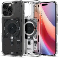 Spigen ACS08792 Iphone 16 pro 5g  ultra hybrid mag neo one műanyag telefonvédő ütésállóság, magsafe, átlátszó kép