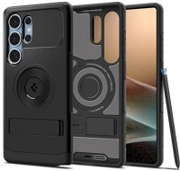 Spigen ACS08909 SLIM ARMOR MAG szilikon telefonvédő műanyag hátlap, MagSafe, FEKETE kép