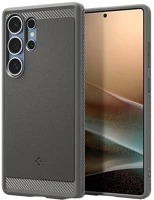 Spigen ACS08952 rugged armor szilikon telefonvédő ütésállóság, magsafe, világosszürke kép