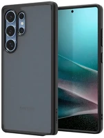 Spigen ACS08962 ultra hybrid műanyag telefonvédő ütésállóság, matt, fekete/átlátszó kép