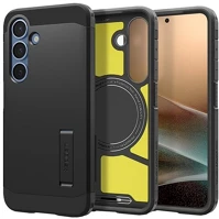 Spigen ACS09008 tough armor mag műanyag telefonvédő ütésállóság, magsafe, fekete kép