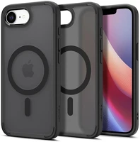 Spigen ACS09144 ULTRA HYBRID MAG műanyag telefonvédő ütésállóság, MagSafe, FEKETE kép