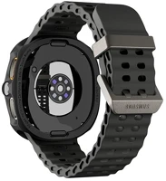 Spigen ACS09840 liquid air szilikon óra keret ütésállóság fekete kép