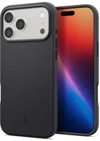 Spigen ACS09955 silicone fit mag szilikon telefonvédő ütésállóság, magsafe, fekete kép