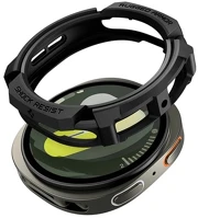 Spigen ACS10006 rugged armor műanyag óra keret ütésállóság fekete kép