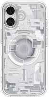 Spigen ACS10087 ultra hybrid zero one műanyag telefonvédő ütésállóság, magsafe, fehér kép