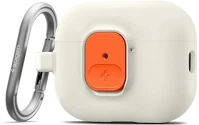 Spigen ACS10134 Nano pop szilikon tok (karabiner) bézs apple airpods pro 3 kép