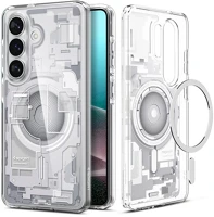 Spigen ACS10737 ultra hybrid zero one műanyag telefonvédő ütésállóság, magsafe, fehér kép