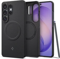 Spigen ACS11029 Airskin aramid mag samsung galaxy s26 ultra tok, magsafe, aramid, fekete kép