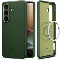 Spigen ACS11067 Nano pop szilikon telefonvédő (kameravédő, magsafe) sötétzöld kép