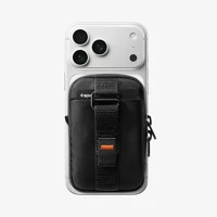 Spigen AFA10226 Tintap zip magfit kártyatartó / táska, rendszerező, magsafe, fekete kép