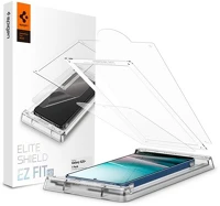 Spigen AFL09087 eliteshield ez fit hd képernyővédő üveg flexibilis, ultravékony + kép