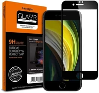 Spigen agl01314 Spigen glass fc hd, black - iphone se (2022/2020)/8/7