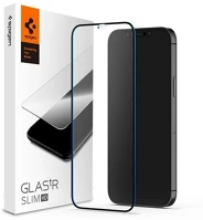 Spigen AGL01468 Fc képernyővédő üveg (2.5d, ujjlenyomatmentes, extra karcálló, 9h, ultravékony, 0.3mm, színkiemelés) fekete kép