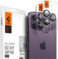 Spigen AGL05205 Iphone 16 pro 5g  optik pro kameravédő üveg 2db 9h fekete kép