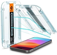 Spigen agl06903 Spigen glas.tr ez fit apple iphone 15, tempered kijelzővédő fólia (2db)