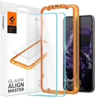 Spigen AGL07396 2db google pixel 8 2.5d 9h átlátszó üveg kijelzővédő kép