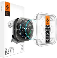 Spigen AGL08349 Samsung watch ultra esim 47mm  ez fit kijelzővédő üveg 2db 2.5d, 9h, átlátszó kép