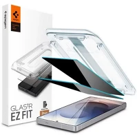 Spigen AGL09335 spigen ez fit hd képernyővédő üveg 2db (2.5d, betekintés védelem, 0 kép