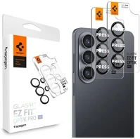 Spigen AGL11076 Optik pro hd kameravédő üveg 2db (9h, csak lencse) fekete kép