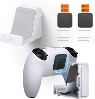 Spigen AMP06397 playstation 4/5 / nintendo switch pro / xbox kontroller tartó, vg300 fehér kép