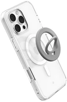 Spigen AMP08887 Dual pop tartógyűrű szilikon, magsafe, sötétszürke kép