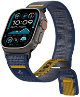 Spigen AMP09036 Apple watch series 5 44mm  athlex pótszíj egyedi méret, sport, sötétkék kép